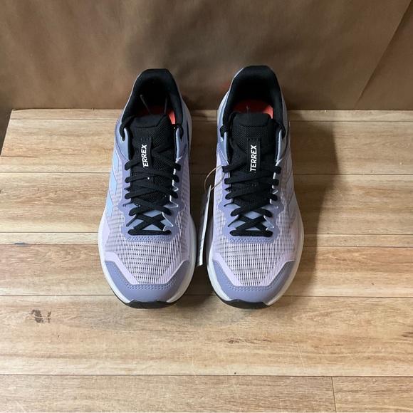 Women’s Adidas Terrex Trailrider W 5 Purple Black Sneakers Runner Trail Running - Picture 3 of 11